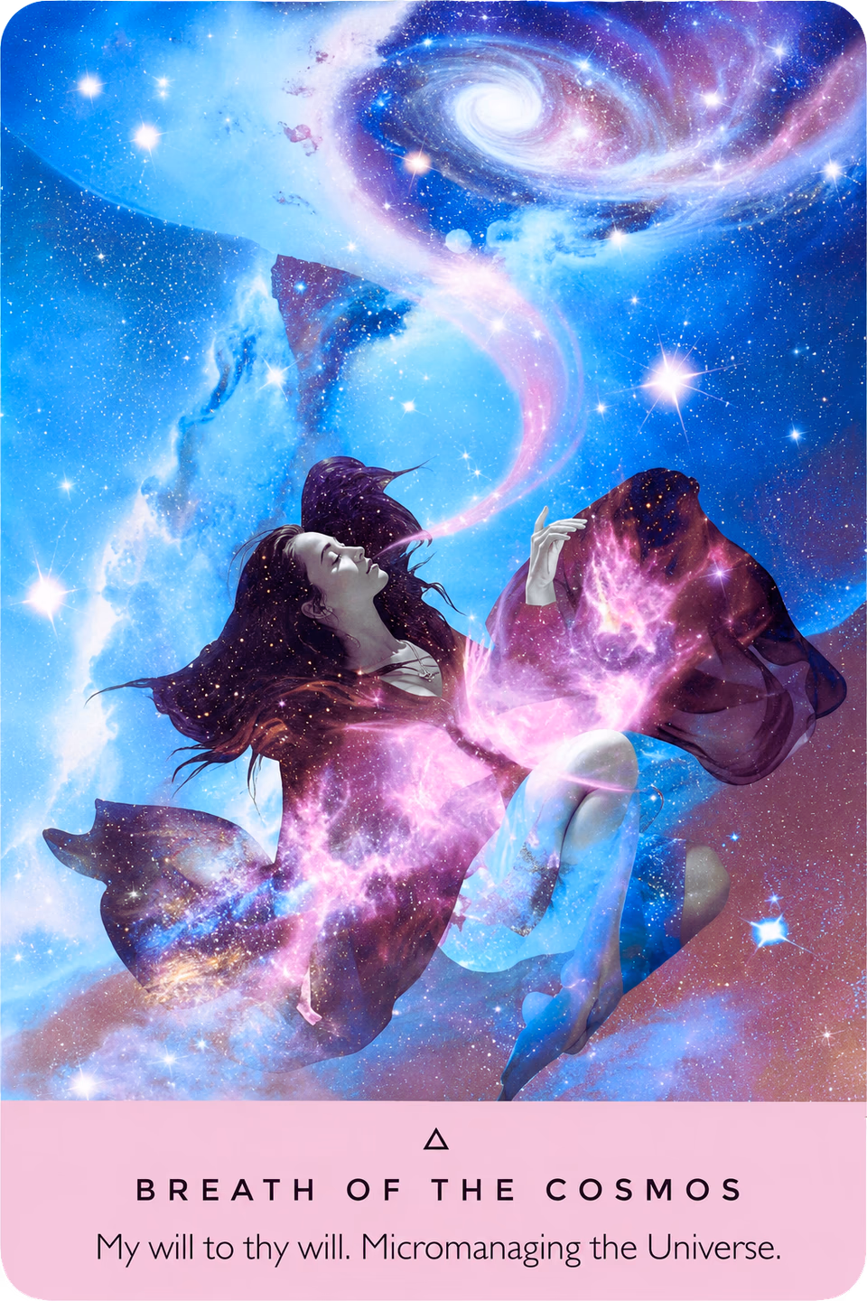 كارت Breath of the Cosmos من مجموعة Starseed Oracle