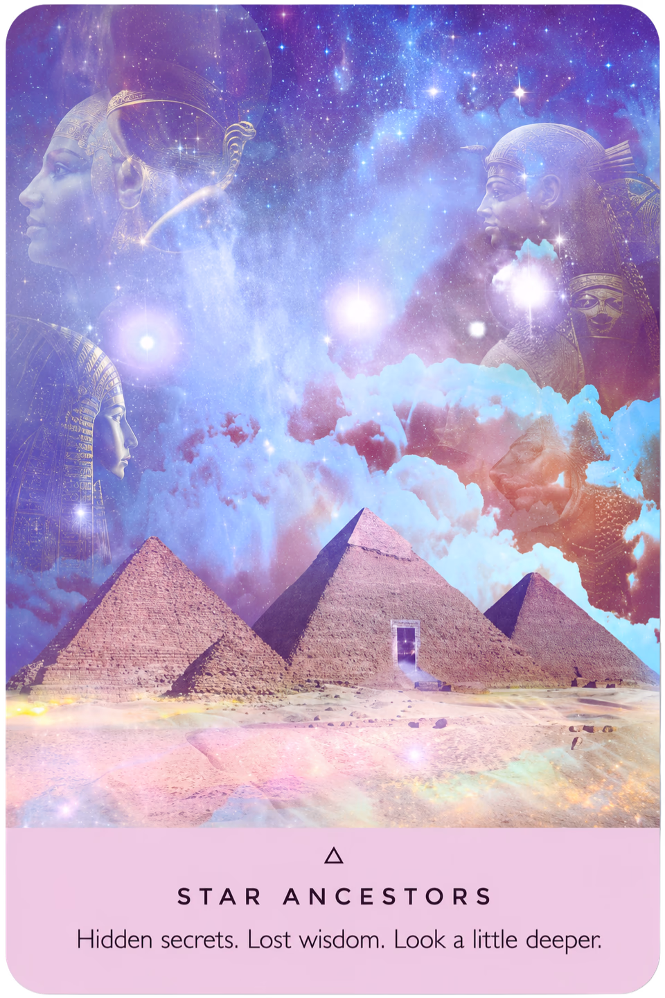 كارت Star Ancestors من مجموعة Starseed Oracle